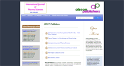 Desktop Screenshot of aizeonpublishers.net
